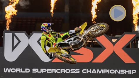 VÍDEO Melhores momentos da 1ª etapa do mundial de supercross em