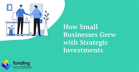 4 Investment Strategies To Grow Small Businesses Funding Societies