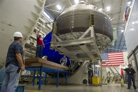 Nasa Tests Capsule In Vacuum Chamber At Marshall Space Flight Center