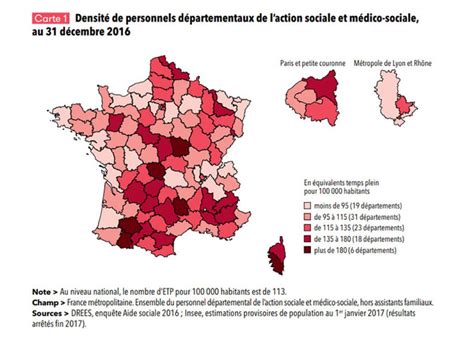 115 000 Travailleurs Sociaux Dans Les Départements Et Des écarts