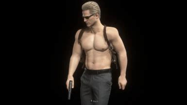 Shirtless Albert Wesker At Resident Evil Nexus Mods And