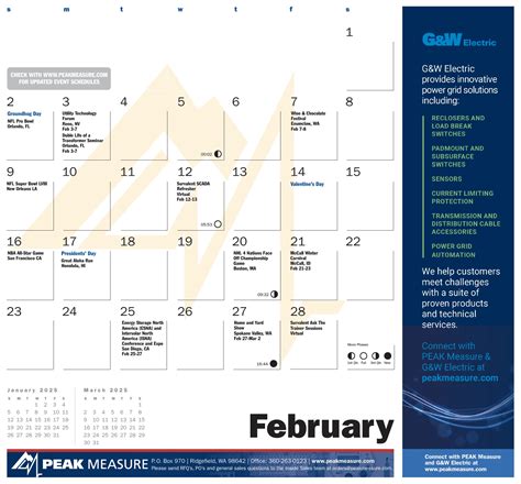 February 2025 – Peak Measure – Public Utilities & Industrial Electrical