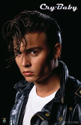 Johnny Depp - Cry Baby Wall Poster by Unknown at FulcrumGallery.com