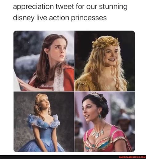 Appreciation Tweet For Our Stunning Disney Live Action Princesses