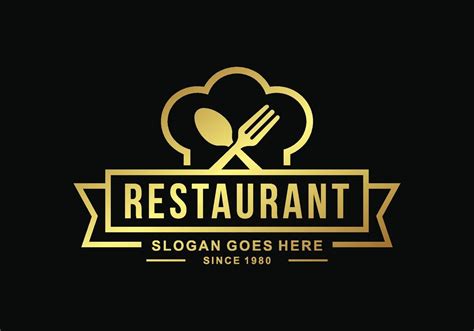 Restaurant logo template design vector 21809536 Vector Art at Vecteezy