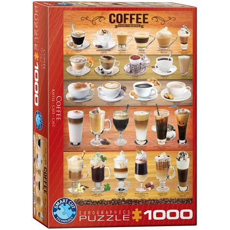 EuroGraphics 6000 0589 Kaffee 1000 Teile Puzzle