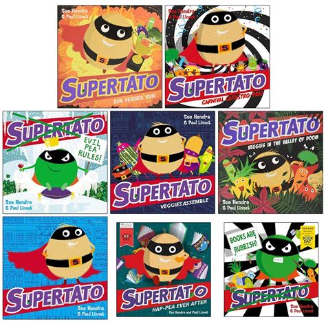 Supertato Series 8 Books Collection Set By Sue Hendra & Paul Linnet by ...