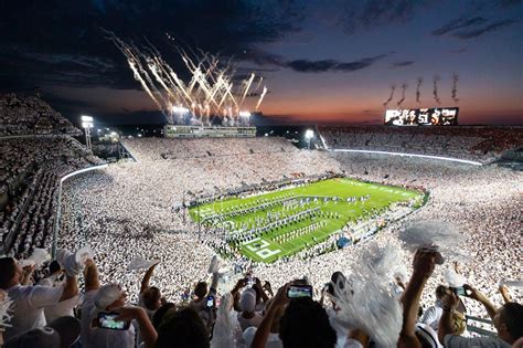 Penn State has the ‘most electric’ stadium entrance in college football ...