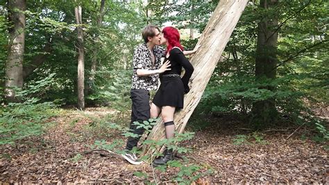 Public Forest Fuck Hot Redhead Deepthroats Huge Cock In The Woods XHamster