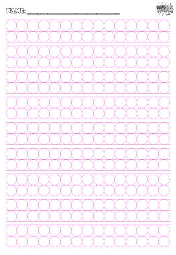 bubble words handwriting support full booklet bubble word writing