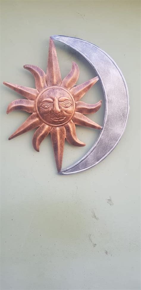 Perfect Handicraft Metal Decorative Sun Moon Wall Decor At 270 In