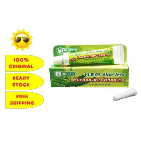 Hurixs Aloe Vera Haemocare Cream Plus Shopee Malaysia