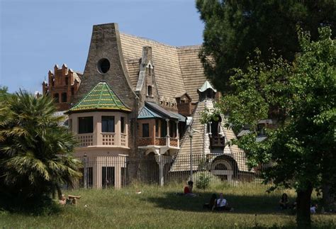 Rom Villa Torlonia Casina Delle Civette Villen Villa Geb Ude