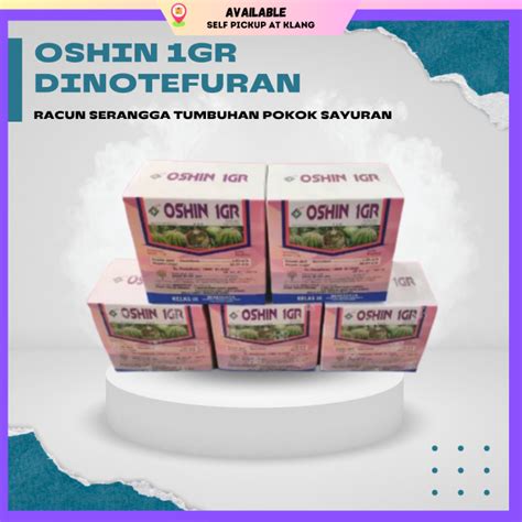 Oshin Gr Dinotefuran Racun Serangga Tumbuhan Pokok Sayuran Kg Lazada