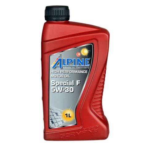 Моторное масло Alpine Special F 5W-30 синтетическое, 1 л - купить в ...