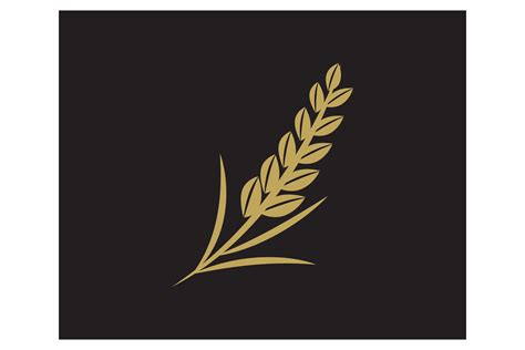 Wheat Logo Vector Design Graphic by Redgraphic · Creative Fabrica