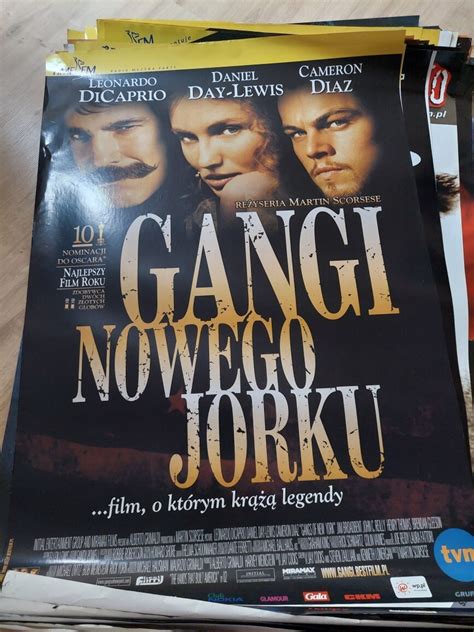 Gangi Nowego Jorku Oryginalny Plakat Filmowy Tarnowskie G Ry