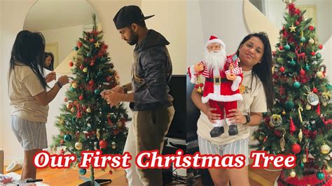 අපි නත්තලට ලෑස්ති වෙන විදිහ 🎅🇦🇺🇱🇰🦘 How We Set Up Our First Christmas