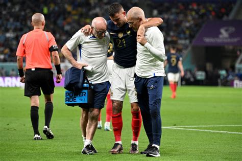 Coupe Du Monde Bless Un Genou Lucas Hernandez Forfait Pour