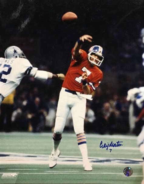 Craig Morton Autographed/Signed Denver Broncos 16×20 Photo Super Bowl ...