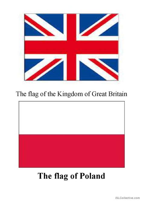 Flags Vocabulary Flashcards An English ESL Worksheets Pdf Doc