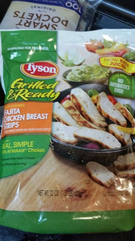 Tyson Grilled Ready Fully Cooked Fajita Chicken Strips 46 OFF