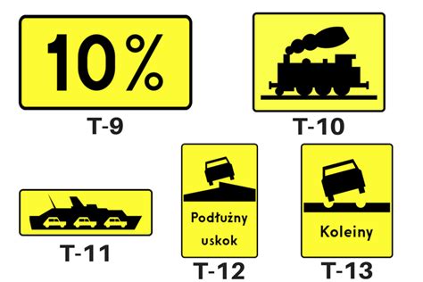 Tabliczki do znaków drogowych typ T z opisem Autokult pl