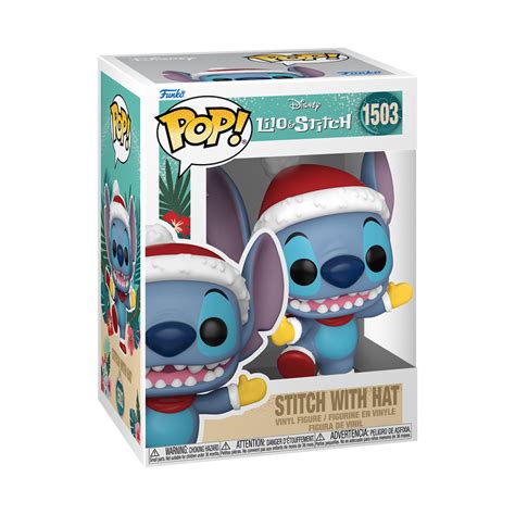 PrÉ Reserva Funko Pop Lilo And Stitch Holiday Stitch With Hat 1503