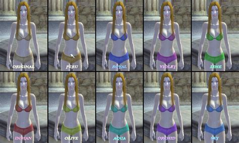 BlackCipher HGEC Underwear Recolor At Oblivion Nexus Mods And Community