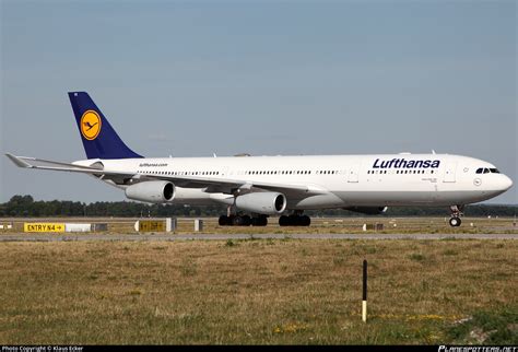 D AIFE Lufthansa Airbus A340 313 Photo By Klaus Ecker ID 416209