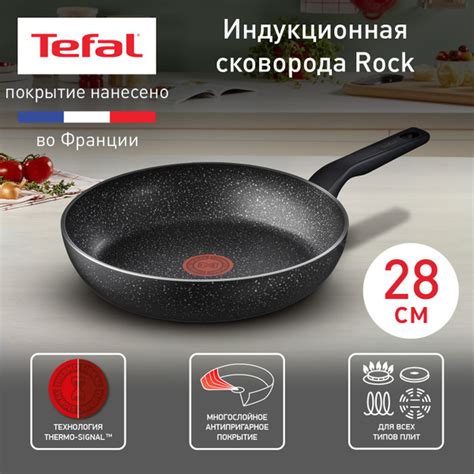 Сковорода Tefal Для индукционных плит Meteor Алюминий_Новая серия ...