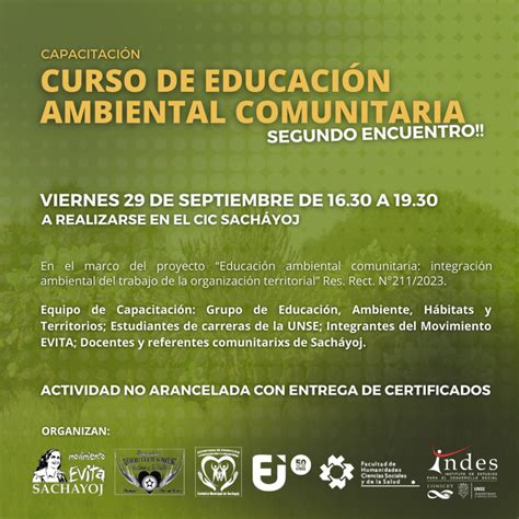 Segundo Encuentro Del Curso De Educación Ambiental Comunitaria Noche