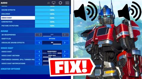 How To Fix Game Chat Audio In Fortnite Season 3 Voice Chat Not Working Youtube