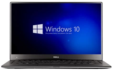 Download Hd Dell Laptop Png Transparent Image Windows 10 Laptop