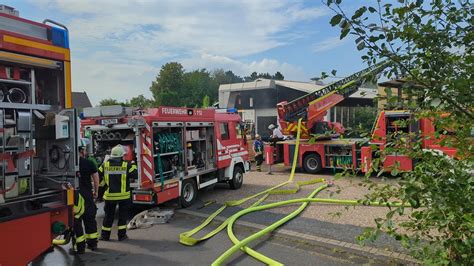 Brand In Filteranlage Freiwillige Feuerwehr K Nigswinter