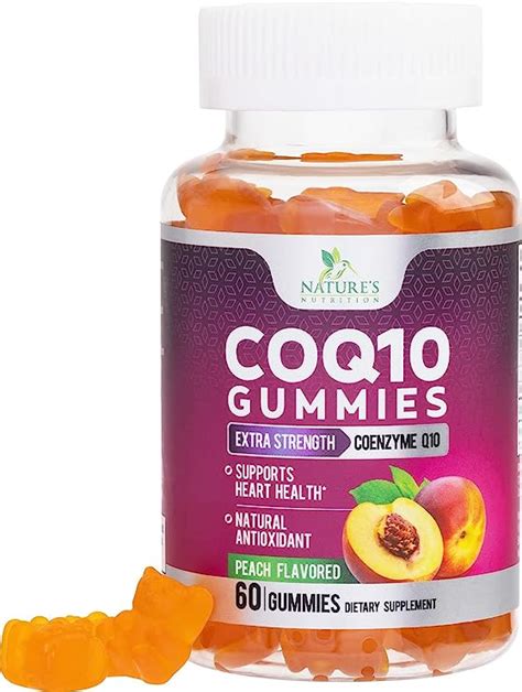 Amazon Coq Mg Gummies Coenzyme Q Supplement Coq