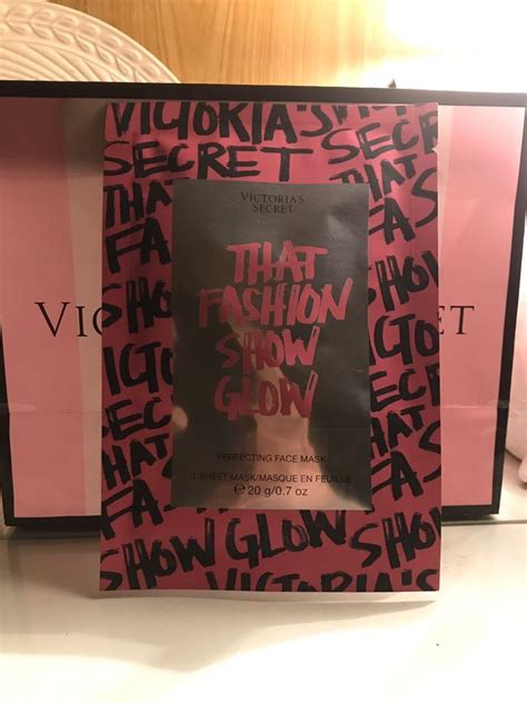 Victorias Secret Facial Sheet Mask Beauty And Personal Care Face Face Care On Carousell