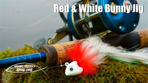 Red White Bunny Jig Hair Jig Tying Tutorial From Michael Jensen