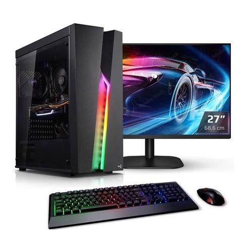 Kiebel Allround PC-Komplettsystem (27", AMD Ryzen 5 AMD Ryzen 5 4600G ...