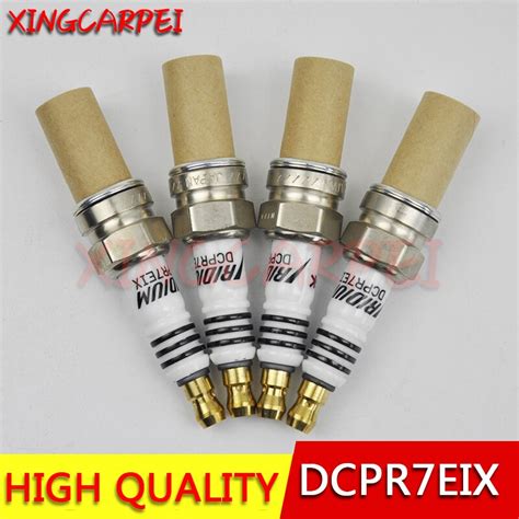 4 Stk Dcpr 7 Eix 3144 Iridium Tennplugg Til Harley Davidson