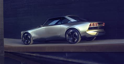 Peugeot e-Legend – a fully-electric retro-styled coupe Peugeot e-Legend ...