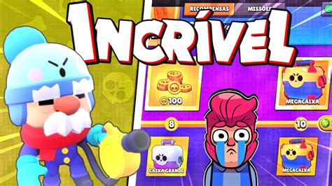 Mega Abertura De Caixas No Brawl Stars Ganhei O Gale Youtube