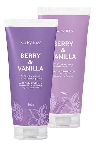 Mary Kay Berry Vanilla Hidratante Corporal Gel De Limpeza MercadoLivre