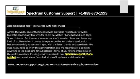 Time Warner Cable Customer Service | 1(888)370-1999 Spectrum Support