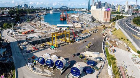 sydney metro west project arrival   tbms tunneling world