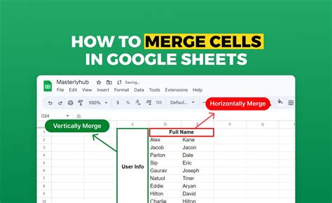 How To Merge Cells In Google Sheets Masterlyhub