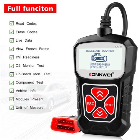 KONNWEI KW310 OBD2 Scanner for Auto OBD 2 Car Scanner Diagnostic Tool