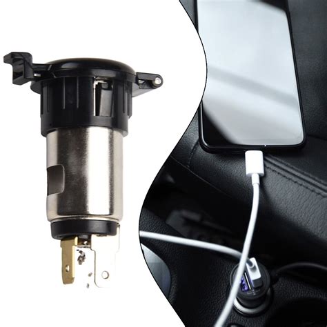 Prise d alimentation de voiture 12 V 24 V avec housse étanche 10A