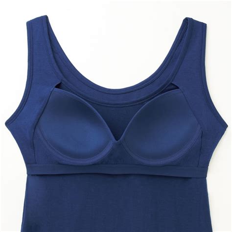 Women Solid Shelf Bra Dress Uniqlo Us