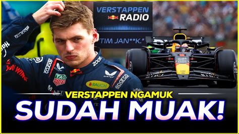 Verstappen Frustasi Sampai Kapan Red Bull Begini Terus YouTube